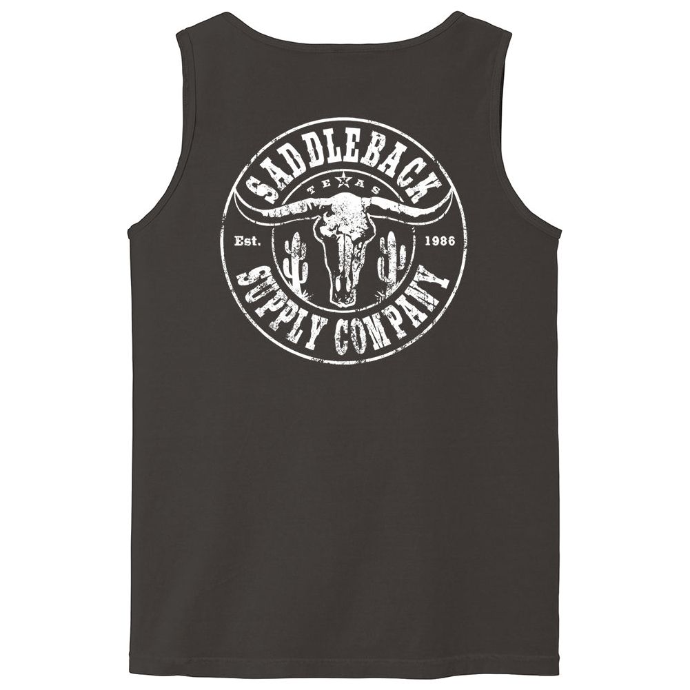 Saddleback Desert Skull Pigment Tank Top - Angler's Pro Tackle & Outdoors