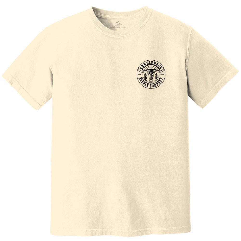 Saddleback Desert Skull Pigment Tee - Angler's Pro Tackle & Outdoors