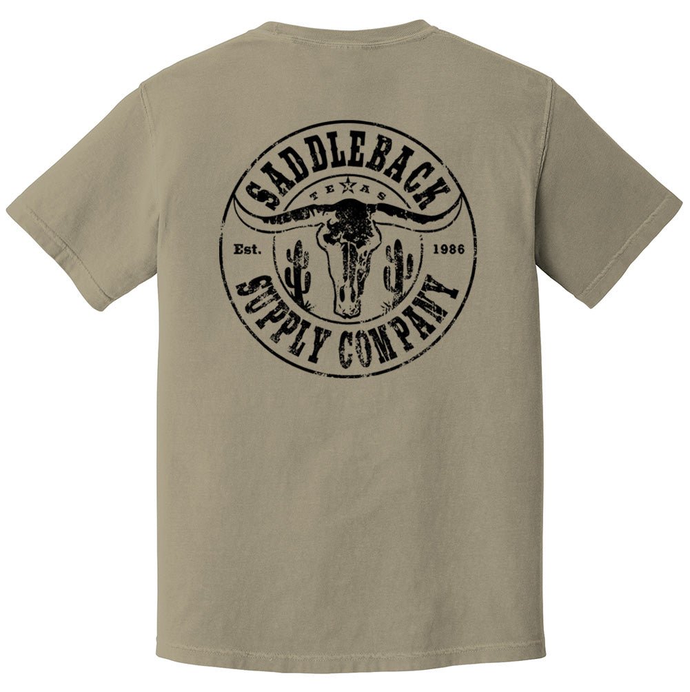 Saddleback Desert Skull Pigment Tee - Angler's Pro Tackle & Outdoors