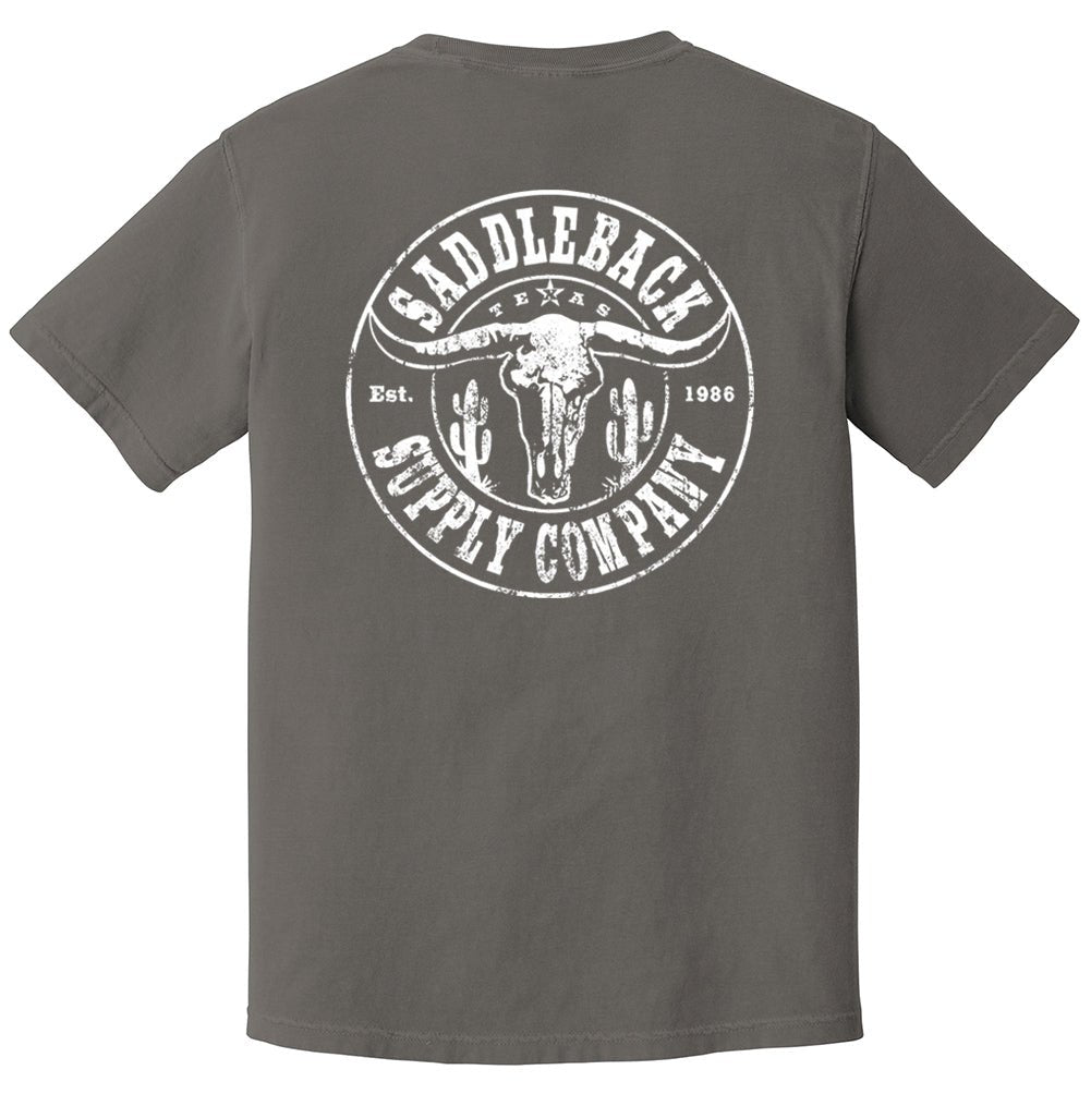 Saddleback Desert Skull Pigment Tee - Angler's Pro Tackle & Outdoors