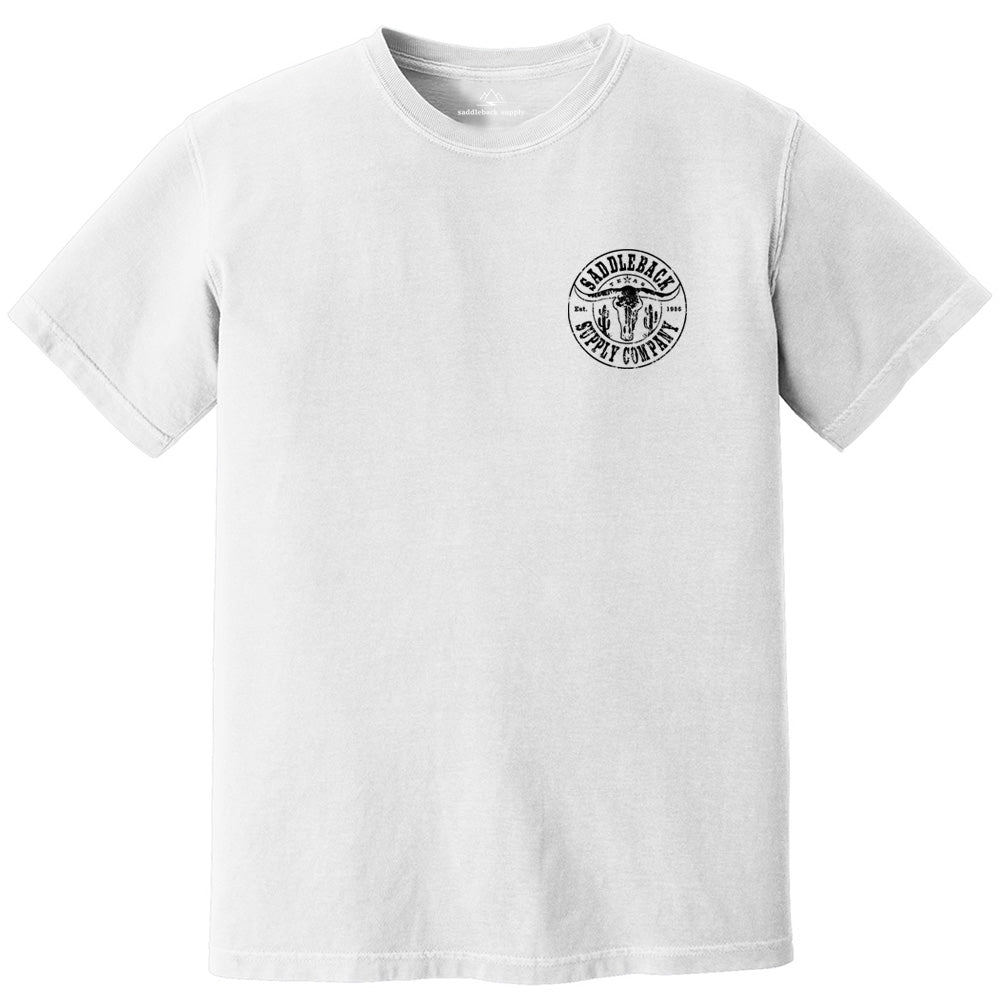 Saddleback Desert Skull Pigment Tee - Angler's Pro Tackle & Outdoors