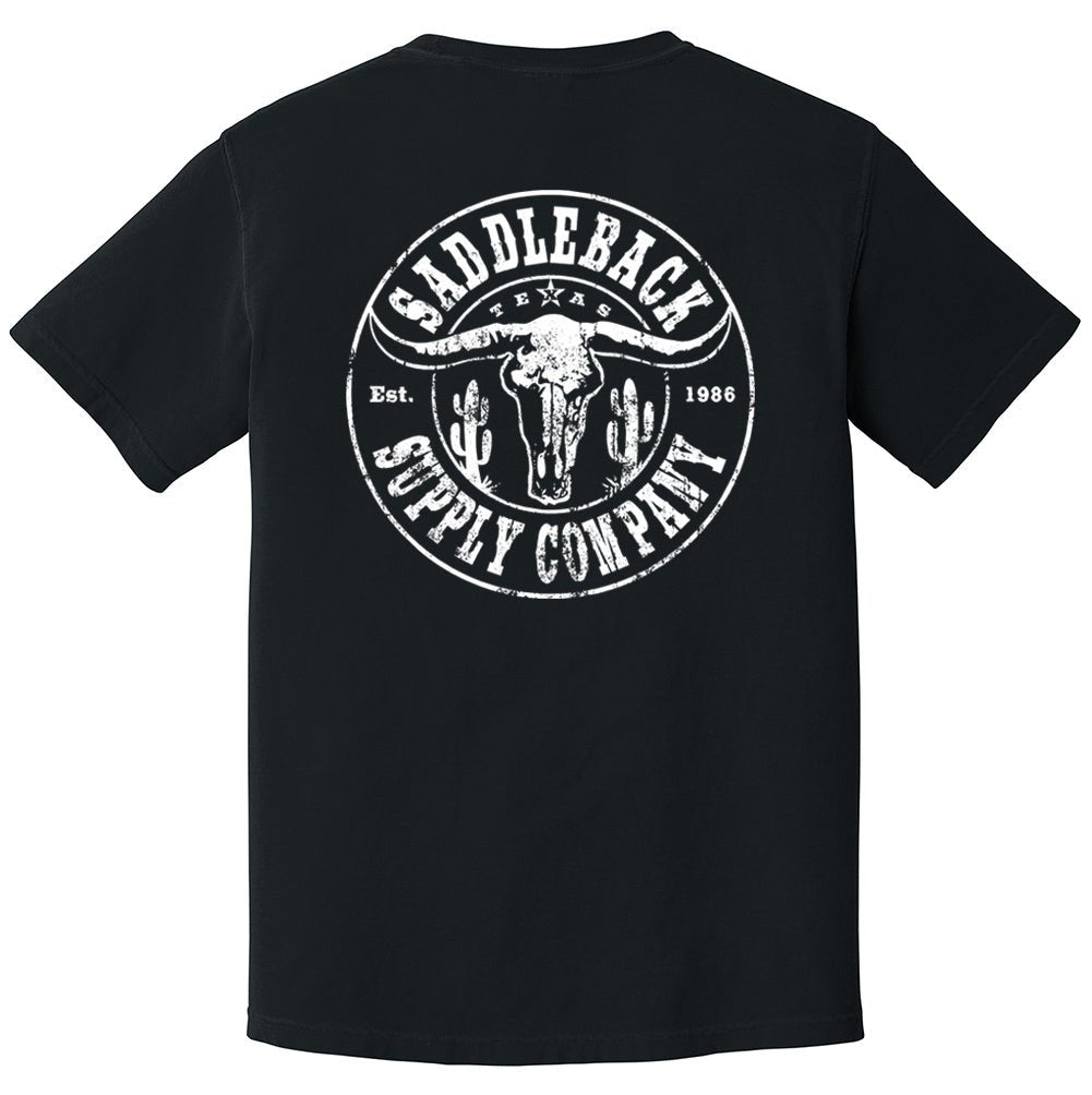 Saddleback Desert Skull Pigment Tee - Angler's Pro Tackle & Outdoors