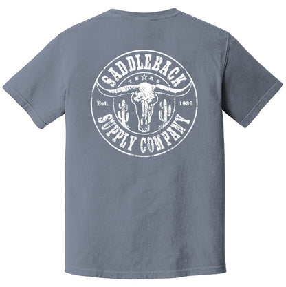 Saddleback Desert Skull Pigment Tee - Angler's Pro Tackle & Outdoors