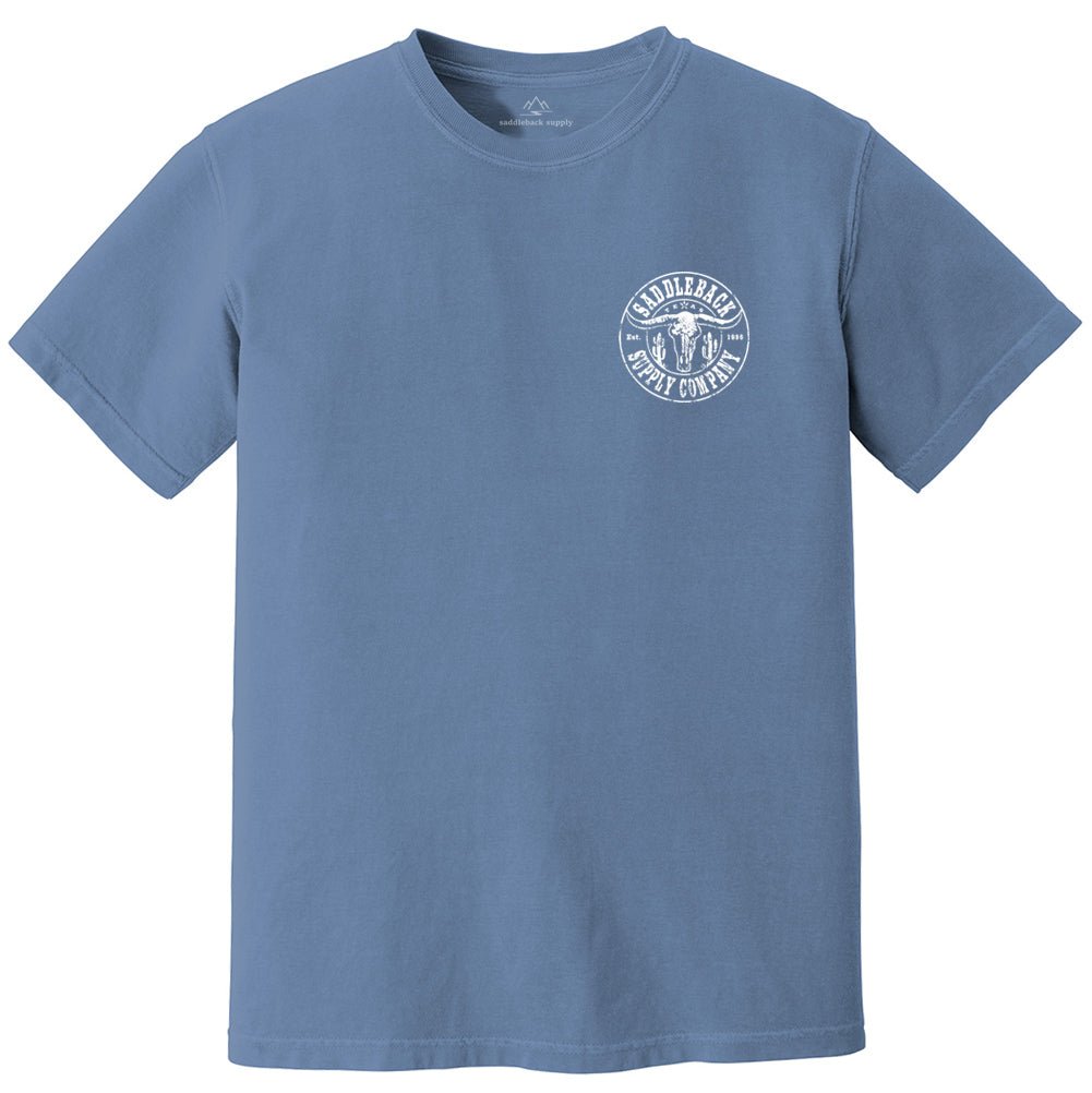 Saddleback Desert Skull Pigment Tee - Angler's Pro Tackle & Outdoors