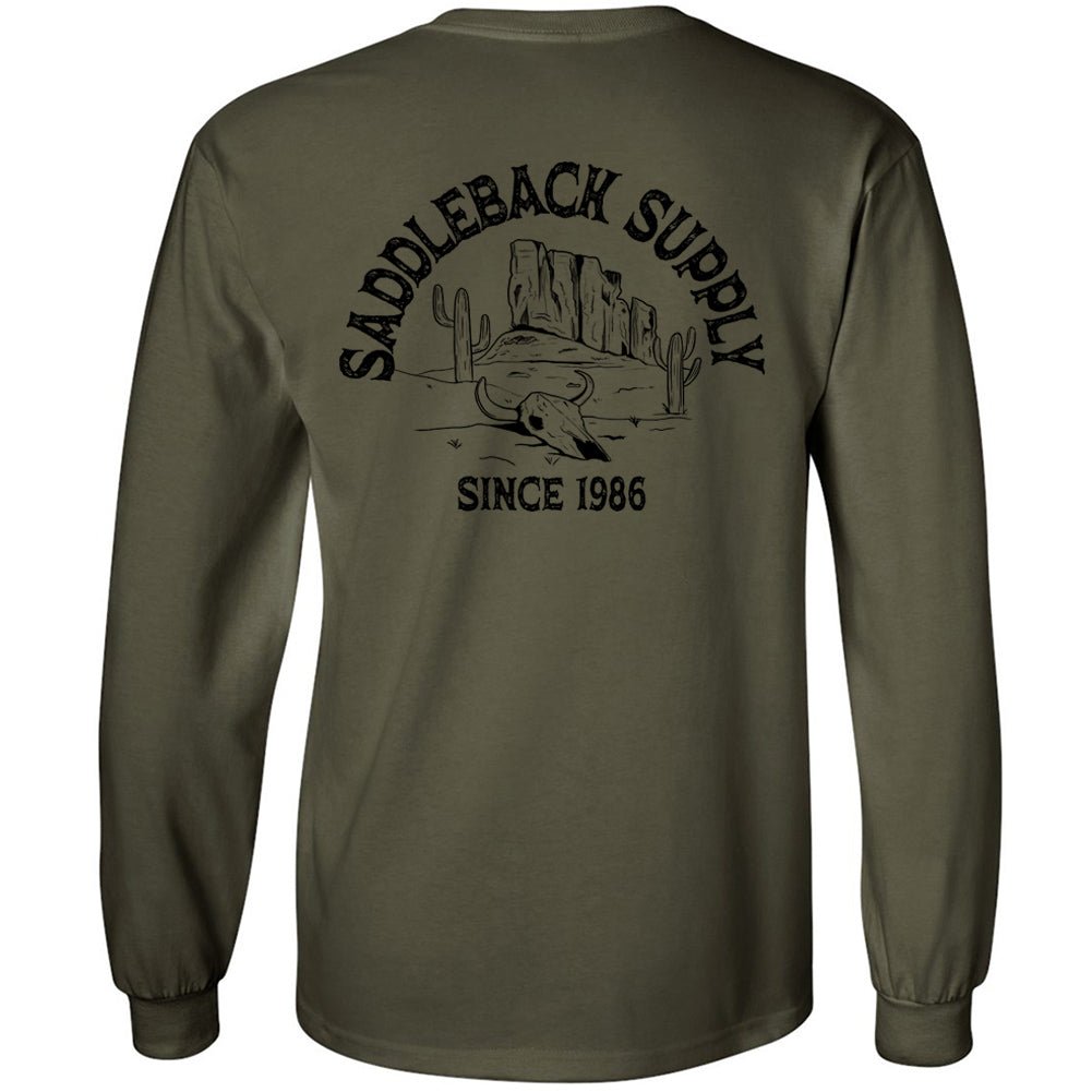 Saddleback Forsaken Desert Long Sleeve Tee - Angler's Pro Tackle & Outdoors