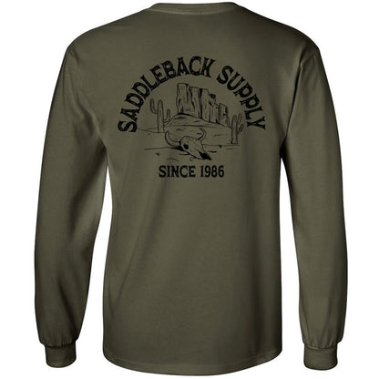 Saddleback Forsaken Desert Long Sleeve Tee - Angler's Pro Tackle & Outdoors