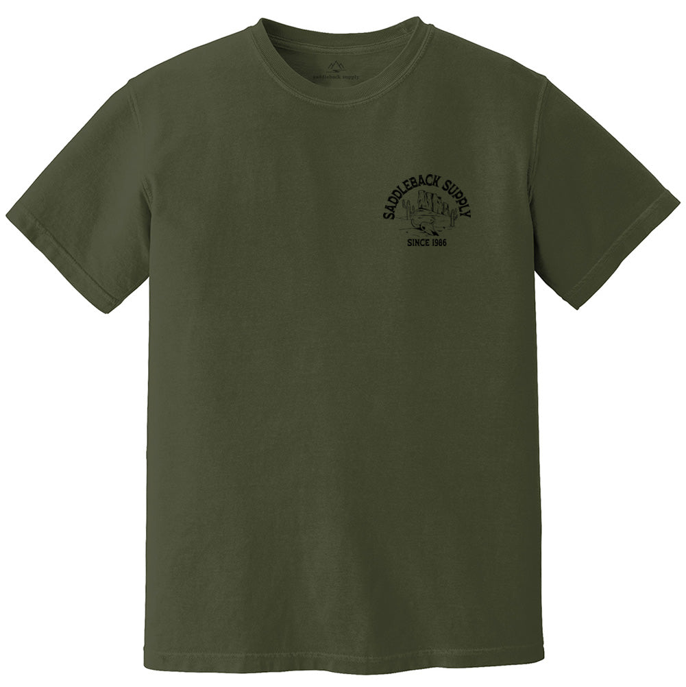 Saddleback Forsaken Desert Pigment Tee - Angler's Pro Tackle & Outdoors