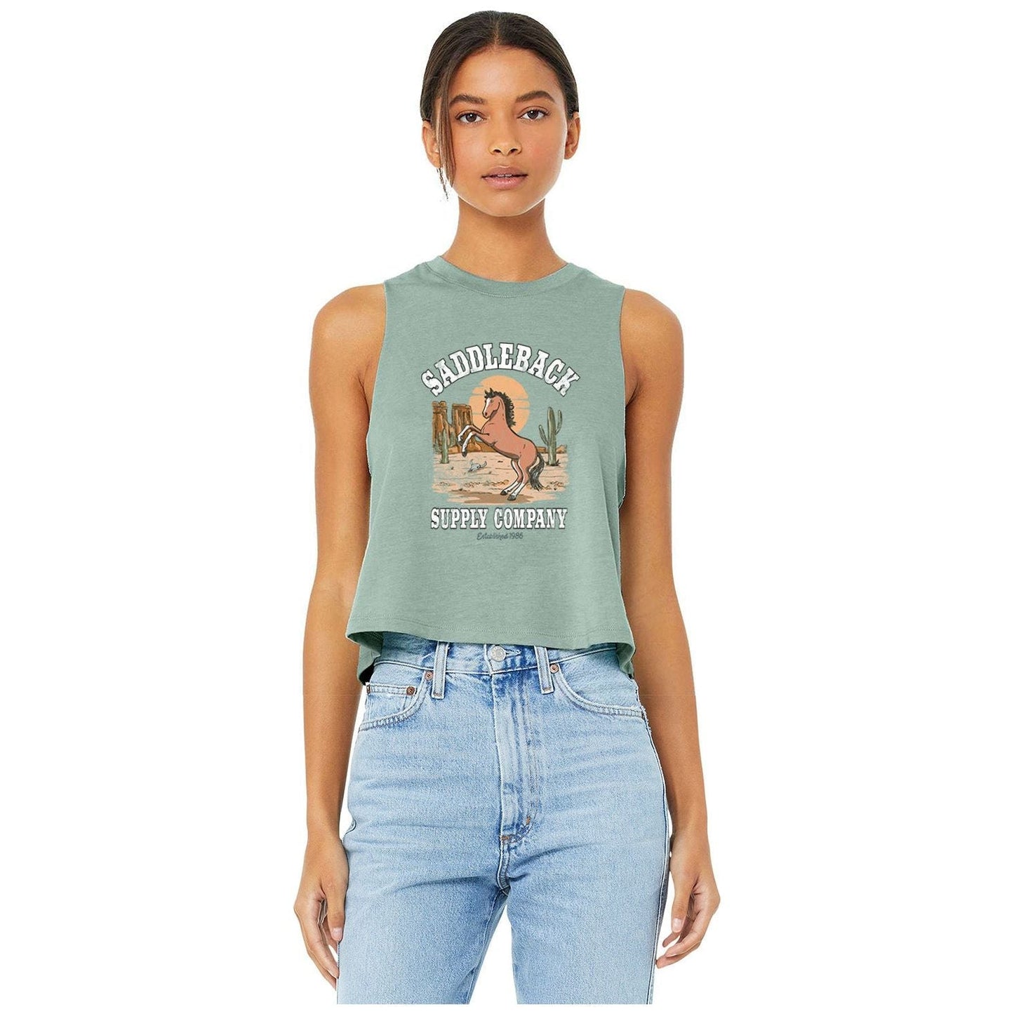 Saddleback Horse with No Name Crop Top - Angler's Pro Tackle & Outdoors