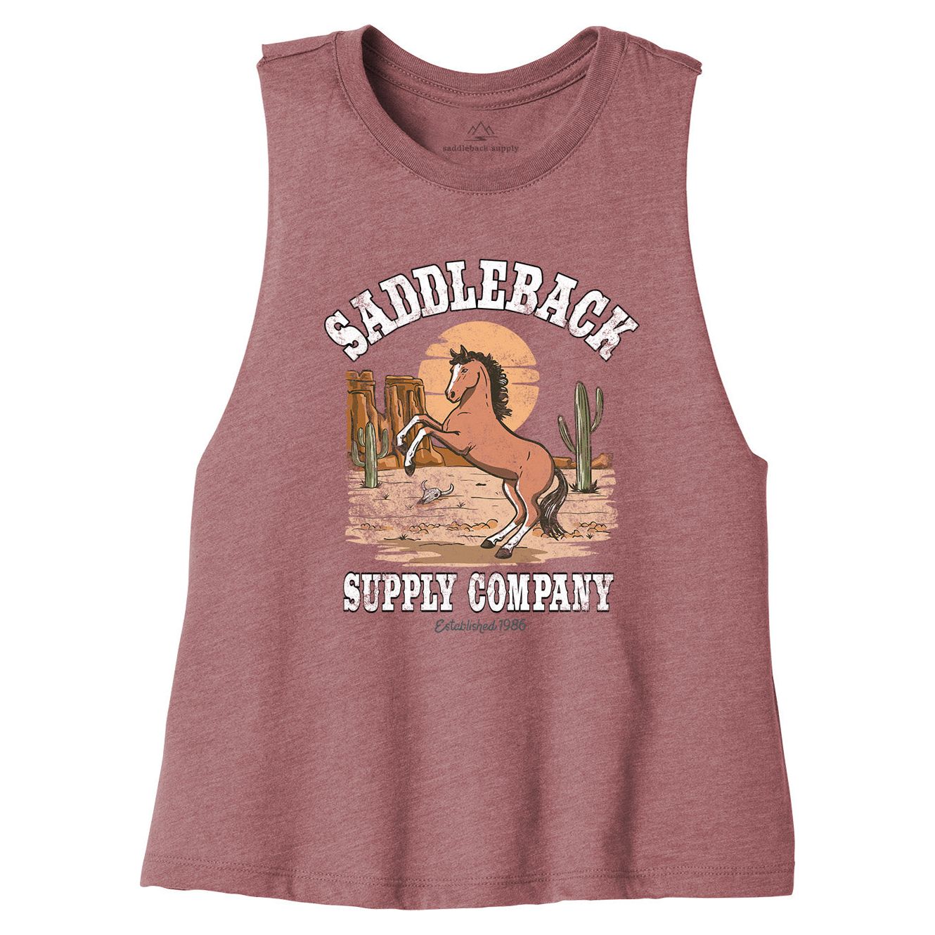 Saddleback Horse with No Name Crop Top - Angler's Pro Tackle & Outdoors