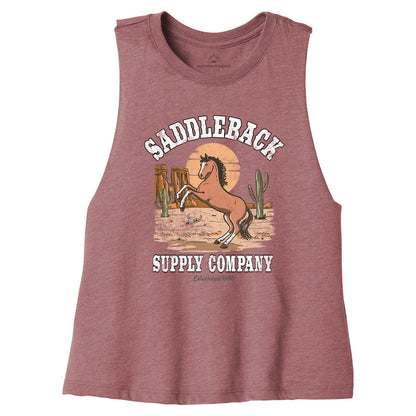 Saddleback Horse with No Name Crop Top - Angler's Pro Tackle & Outdoors