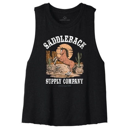 Saddleback Horse with No Name Crop Top - Angler's Pro Tackle & Outdoors