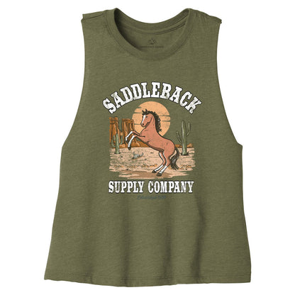 Saddleback Horse with No Name Crop Top - Angler's Pro Tackle & Outdoors