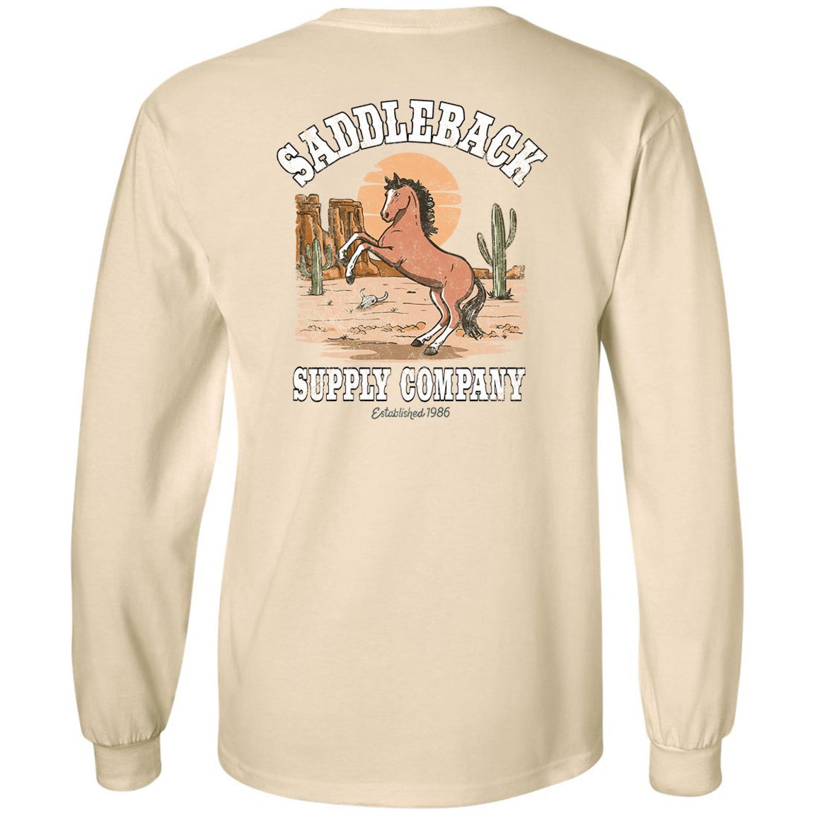 Saddleback Horse With No Name Long Sleeve Tee - Angler's Pro Tackle & Outdoors