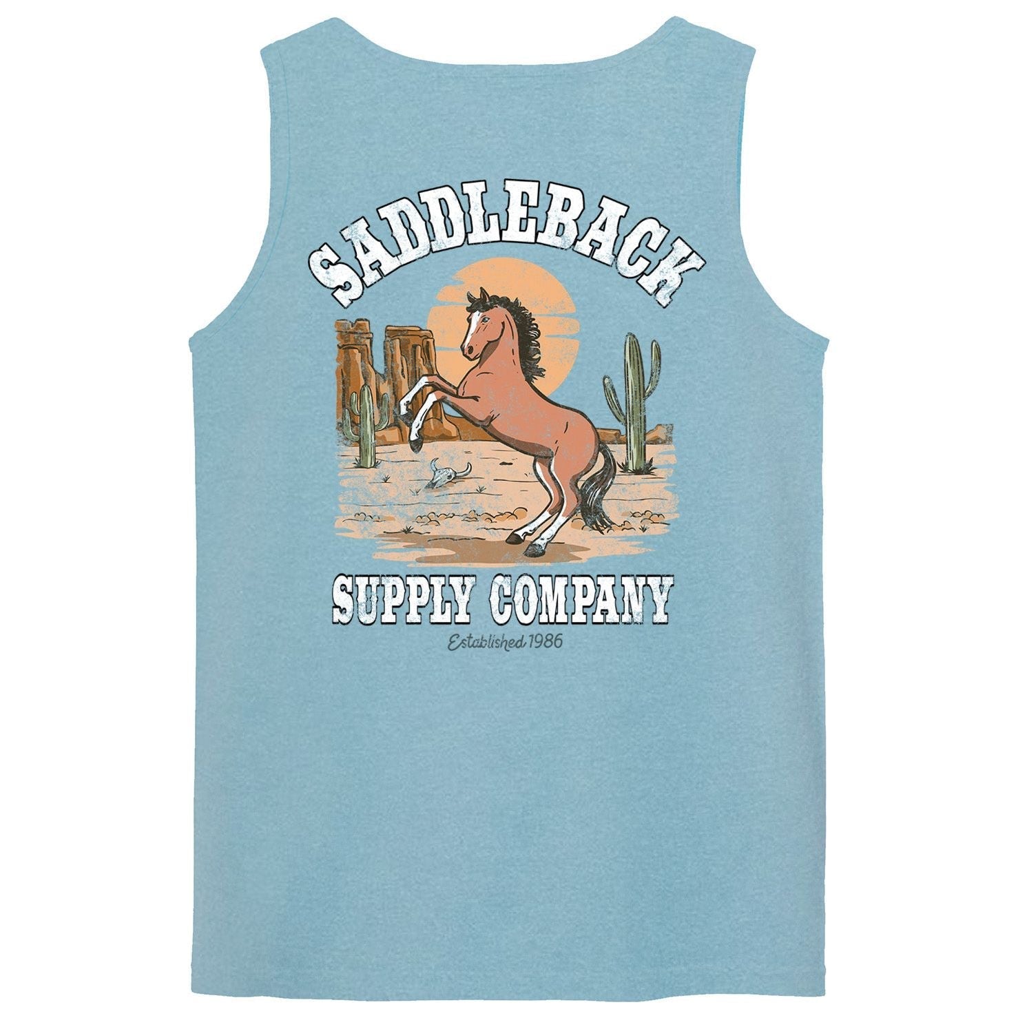 Saddleback Horse with No Name Pigment Tank Top - Angler's Pro Tackle & Outdoors