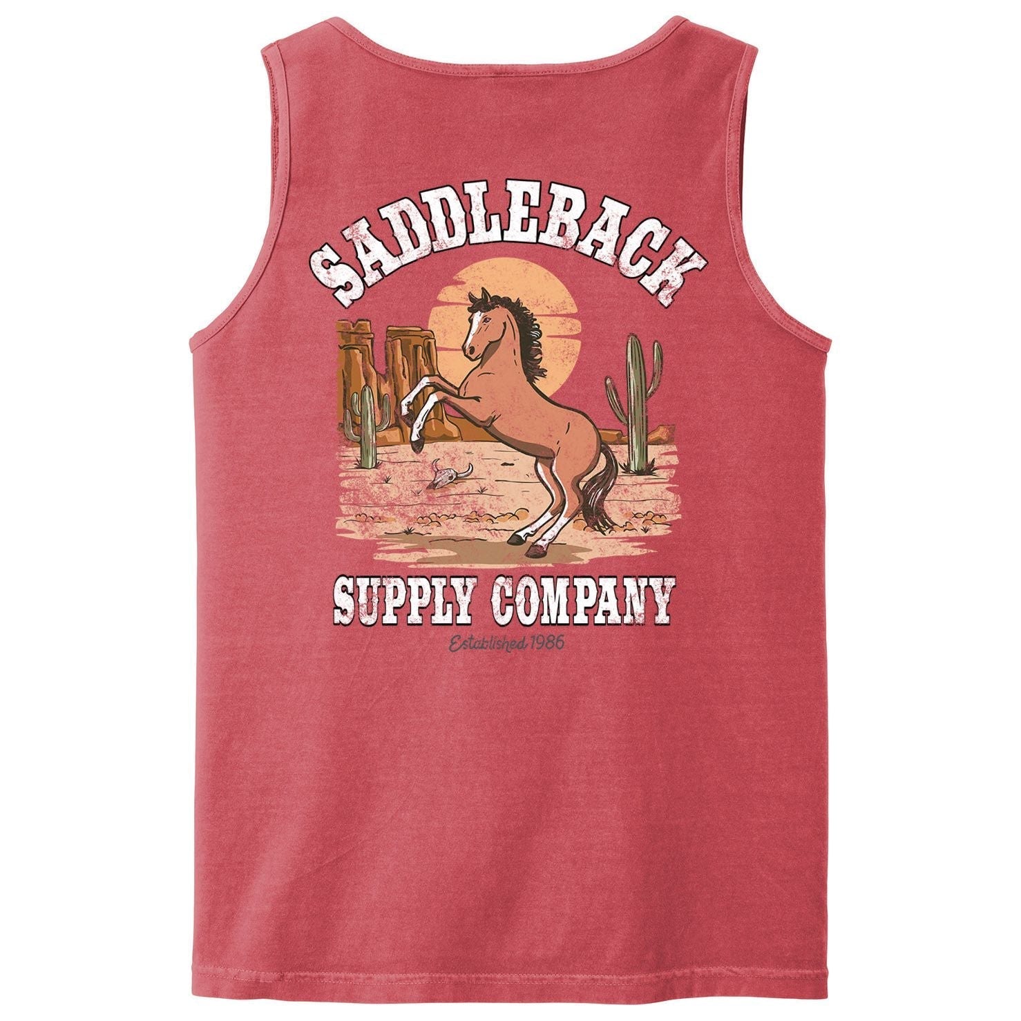 Saddleback Horse with No Name Pigment Tank Top - Angler's Pro Tackle & Outdoors
