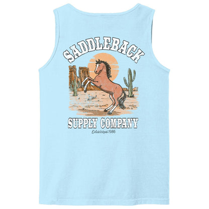 Saddleback Horse with No Name Pigment Tank Top - Angler's Pro Tackle & Outdoors