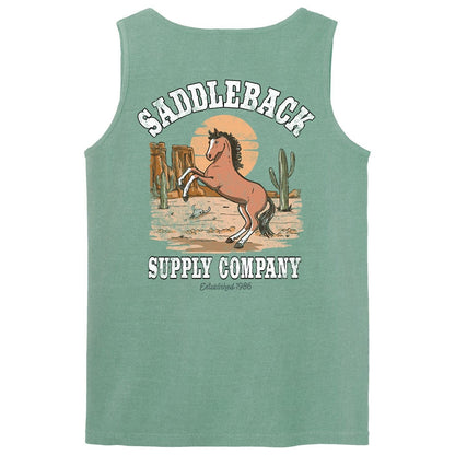 Saddleback Horse with No Name Pigment Tank Top - Angler's Pro Tackle & Outdoors