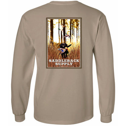 Saddleback Hunting Dog Long Sleeve Tee - Angler's Pro Tackle & Outdoors