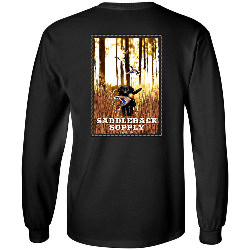 Saddleback Hunting Dog Long Sleeve Tee - Angler's Pro Tackle & Outdoors