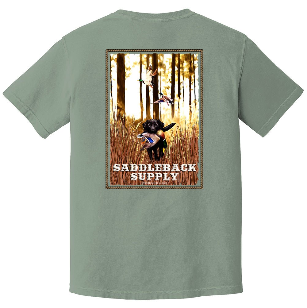 Saddleback Hunting Dog Pigment Tee - Angler's Pro Tackle & Outdoors