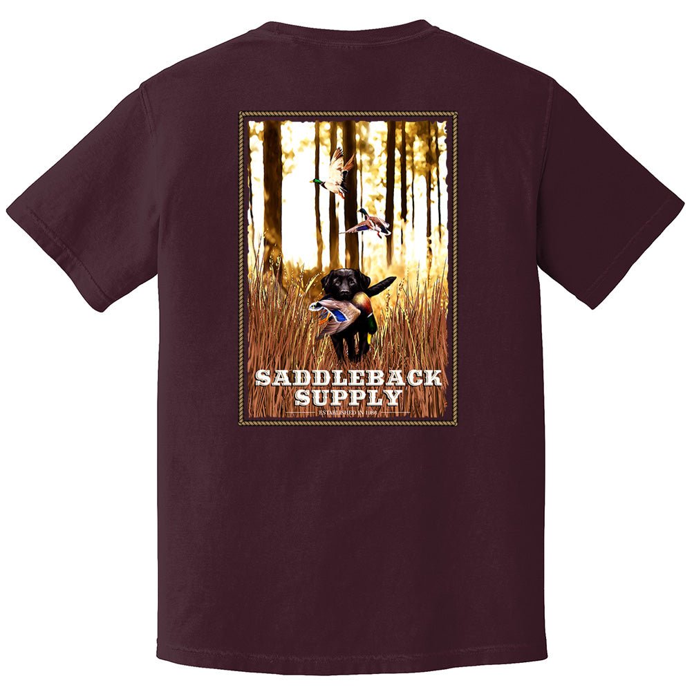 Saddleback Hunting Dog Pigment Tee - Angler's Pro Tackle & Outdoors