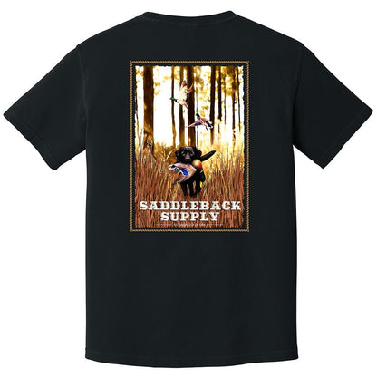 Saddleback Hunting Dog Pigment Tee - Angler's Pro Tackle & Outdoors
