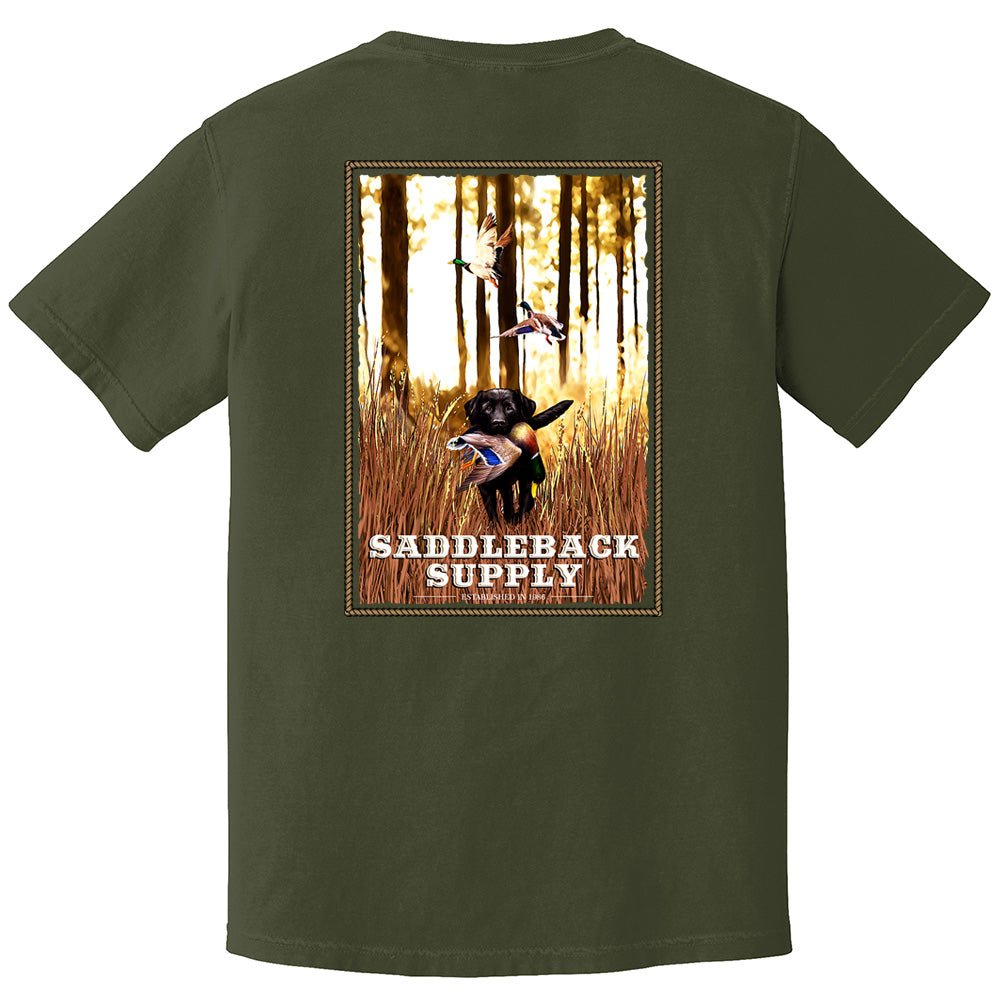 Saddleback Hunting Dog Pigment Tee - Angler's Pro Tackle & Outdoors