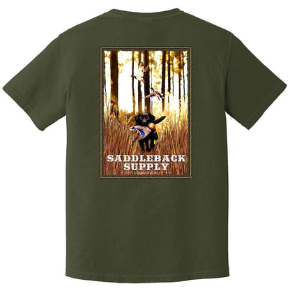 Saddleback Hunting Dog Pigment Tee - Angler's Pro Tackle & Outdoors