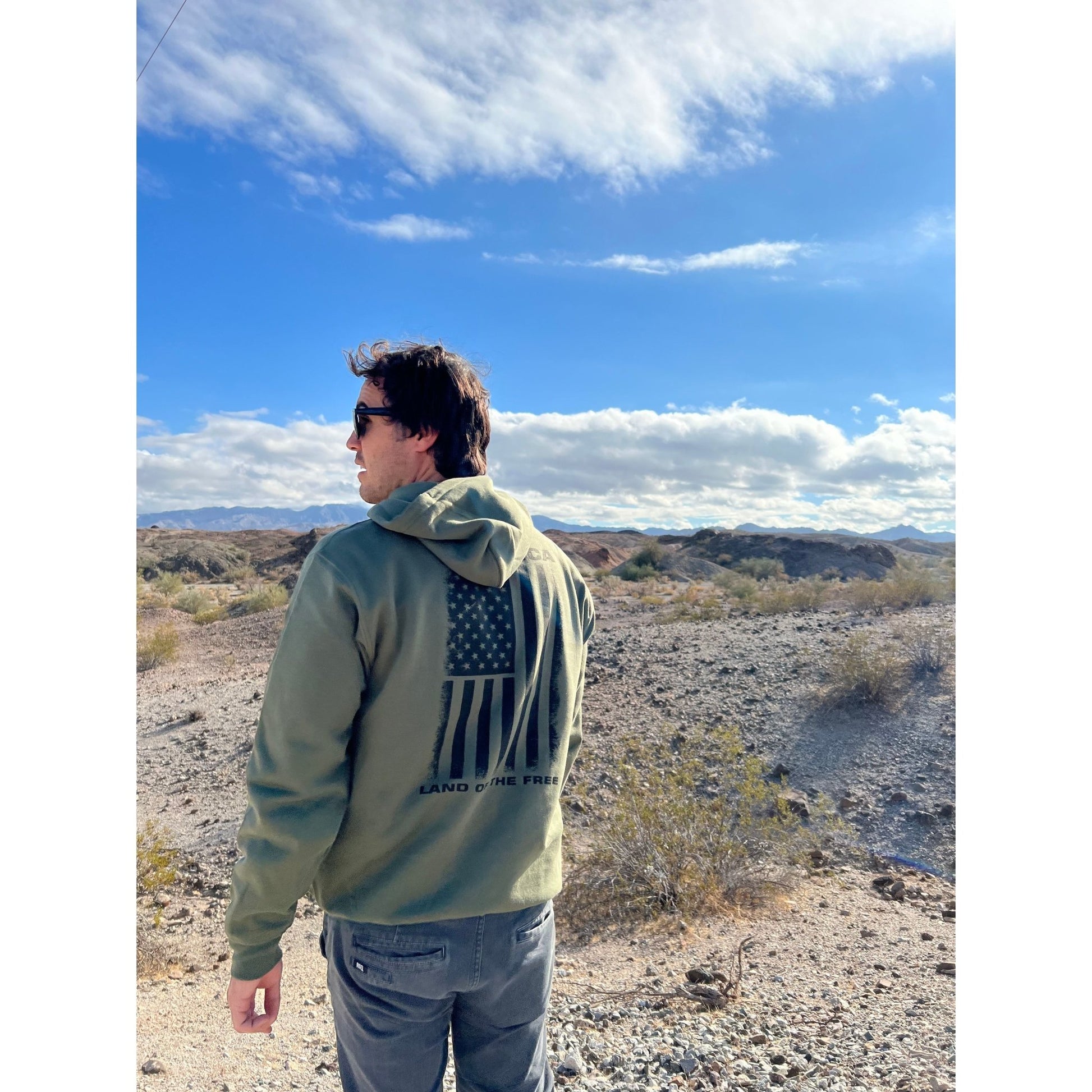 Saddleback Land Of The Free Hoodie - Angler's Pro Tackle & Outdoors