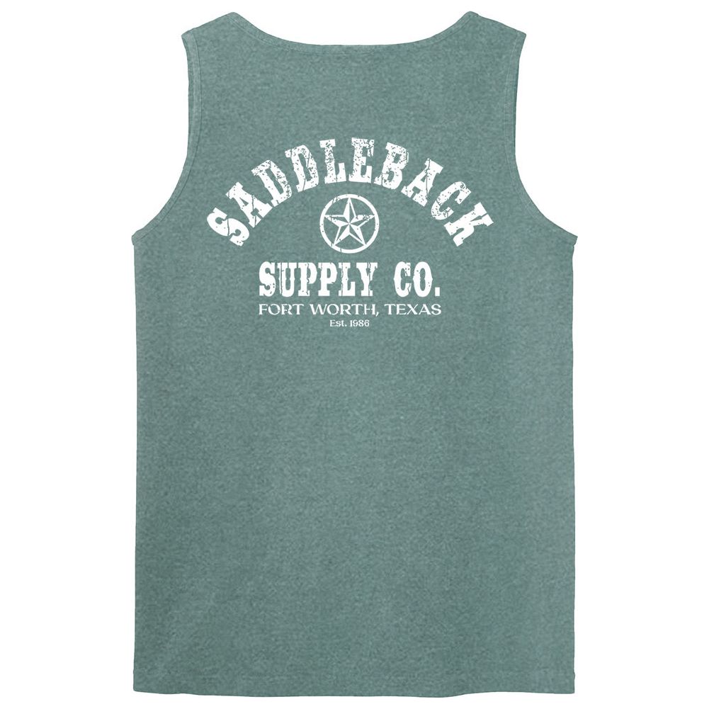 Saddleback Lone Star Pigment Tank Top - Angler's Pro Tackle & Outdoors