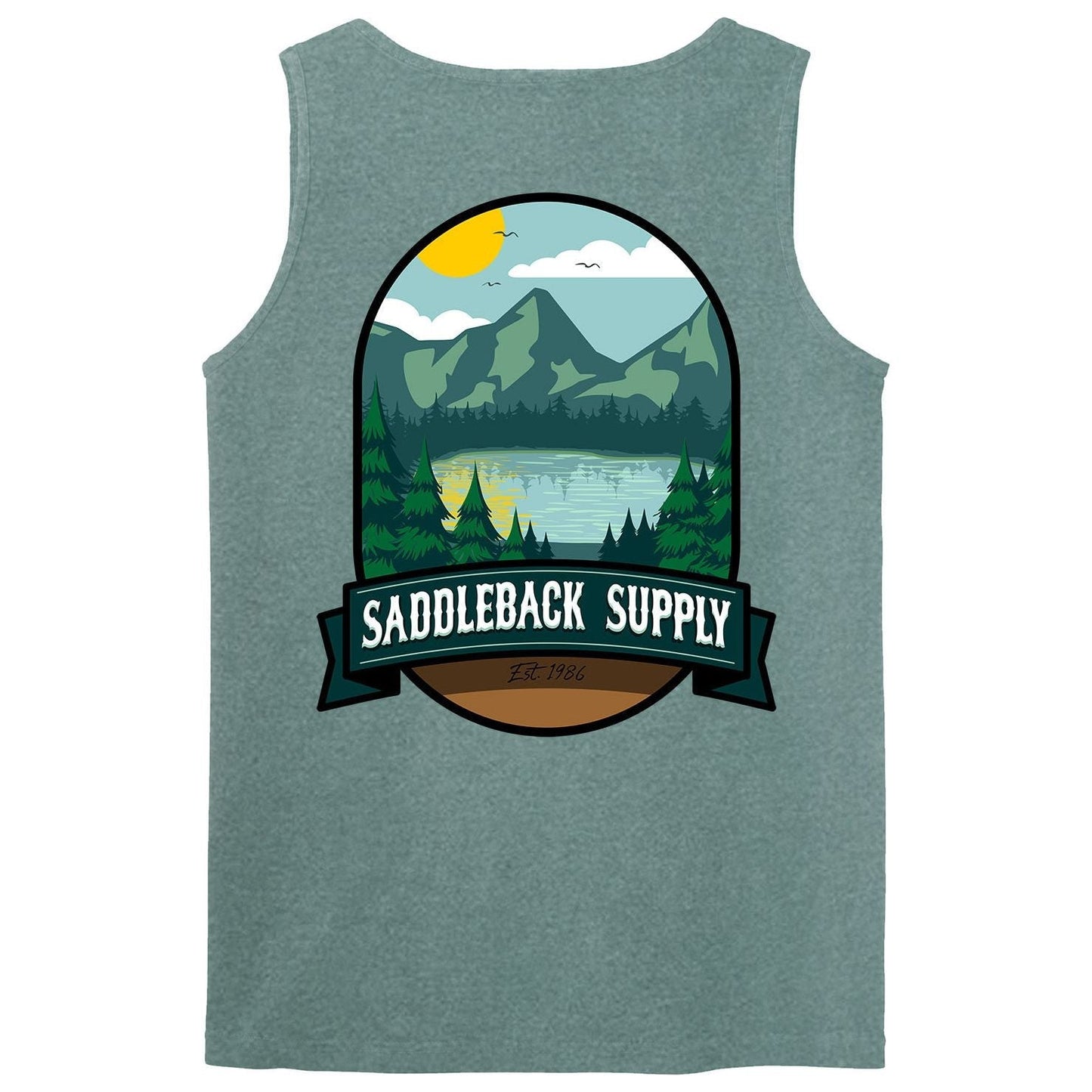 Saddleback Nature Pigment Tank Top - Angler's Pro Tackle & Outdoors
