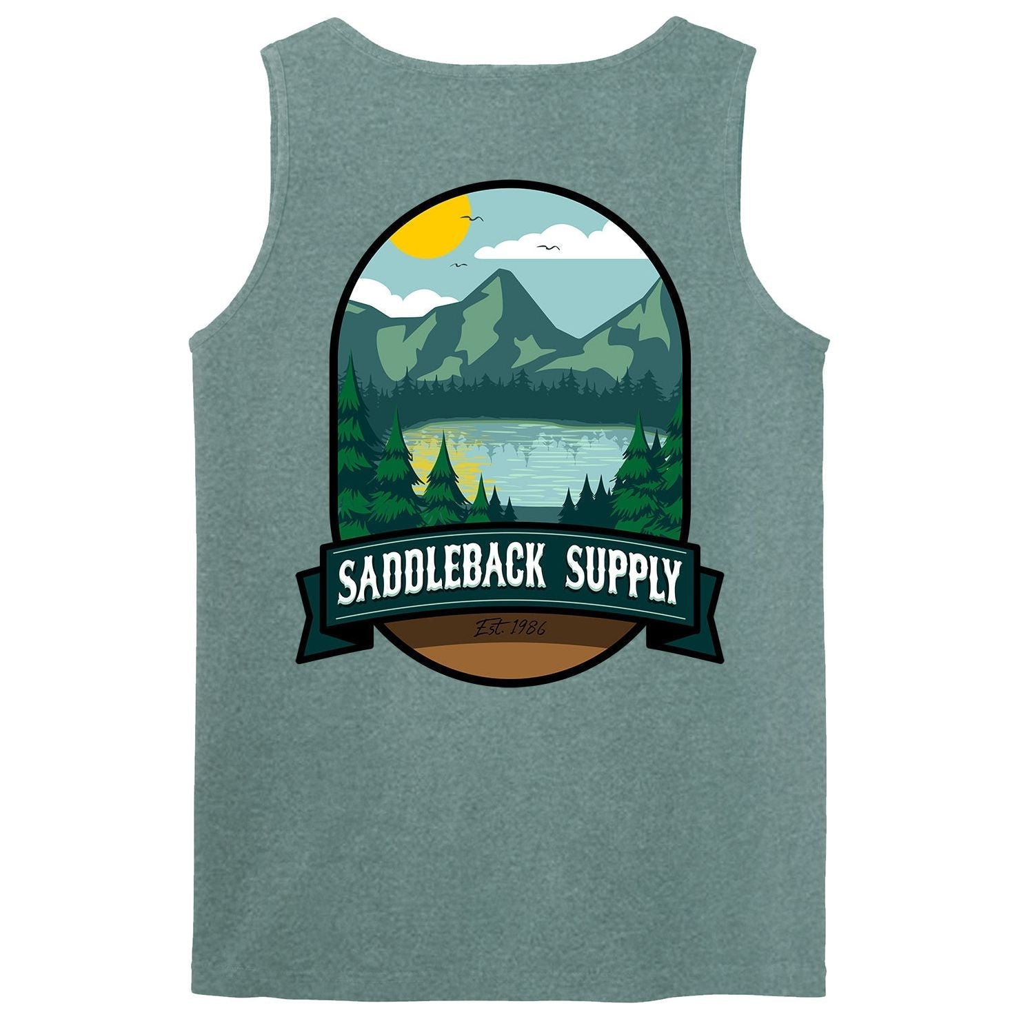 Saddleback Nature Pigment Tank Top - Angler's Pro Tackle & Outdoors