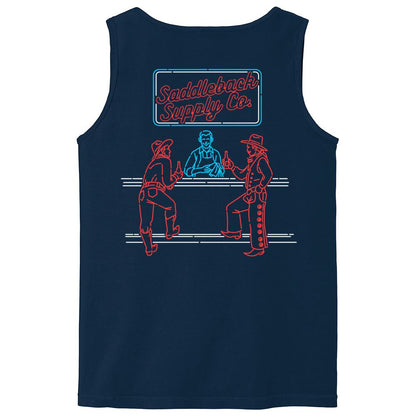 Saddleback Neon Lights Pigment Tank Top - Angler's Pro Tackle & Outdoors