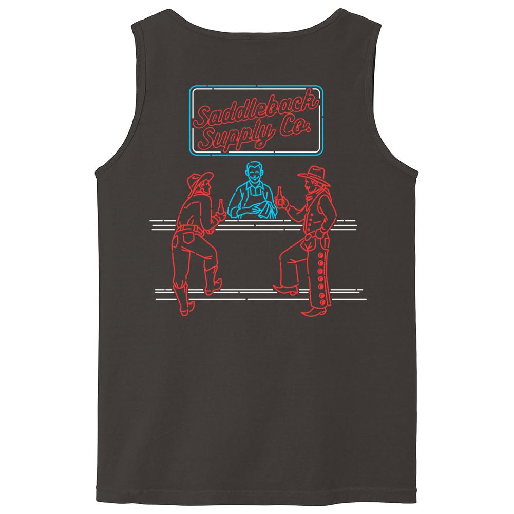 Saddleback Neon Lights Pigment Tank Top - Angler's Pro Tackle & Outdoors