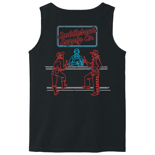 Saddleback Neon Lights Pigment Tank Top - Angler's Pro Tackle & Outdoors