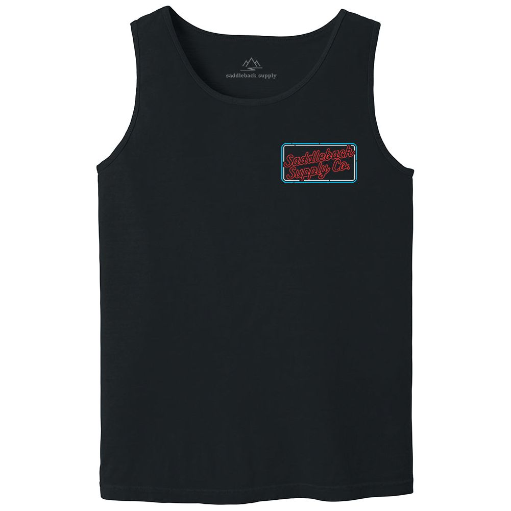 Saddleback Neon Lights Pigment Tank Top - Angler's Pro Tackle & Outdoors