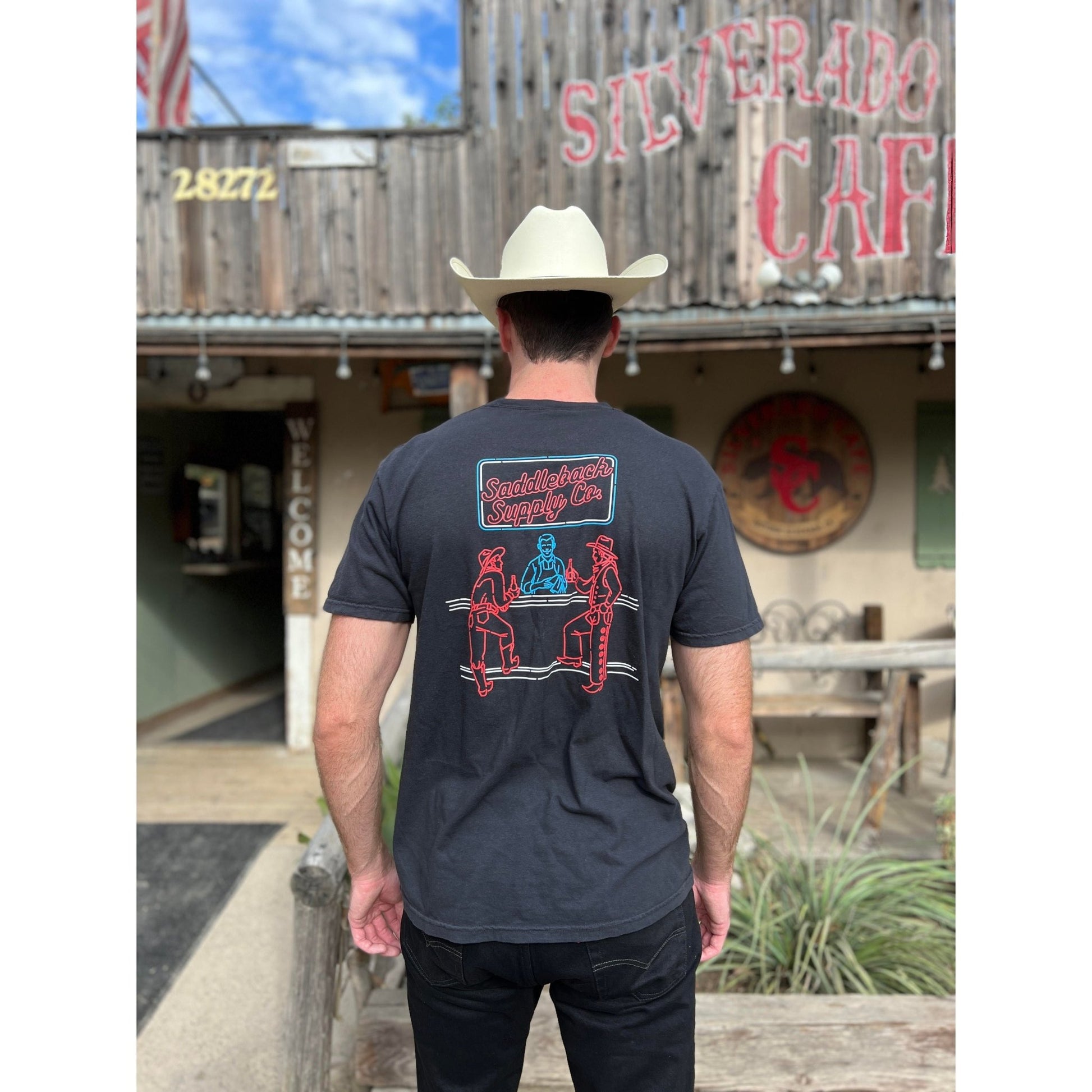 Saddleback Neon Lights Pigment Tee - Angler's Pro Tackle & Outdoors