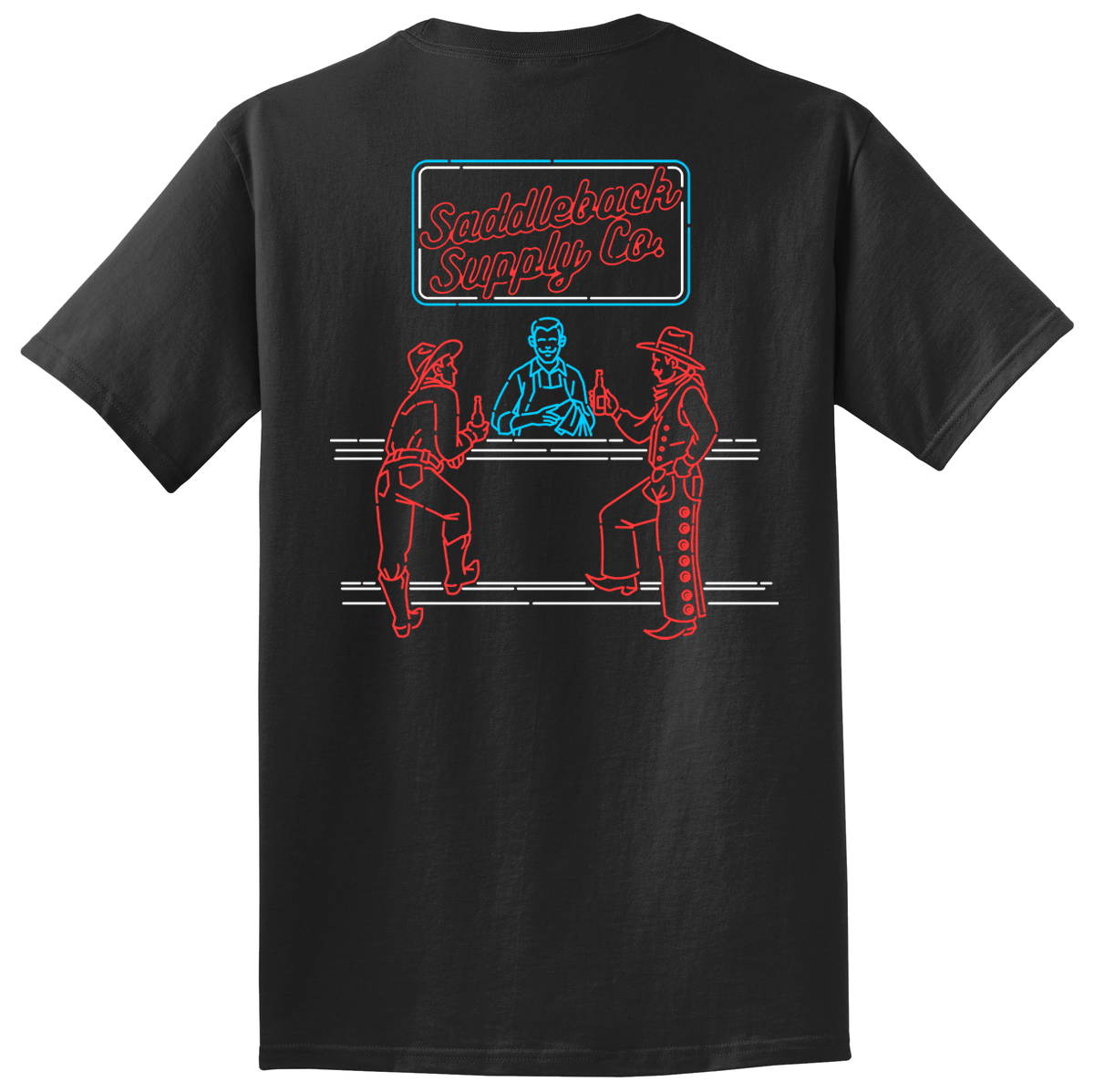 Saddleback Neon Lights Pigment Tee - Angler's Pro Tackle & Outdoors