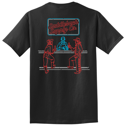 Saddleback Neon Lights Pigment Tee - Angler's Pro Tackle & Outdoors