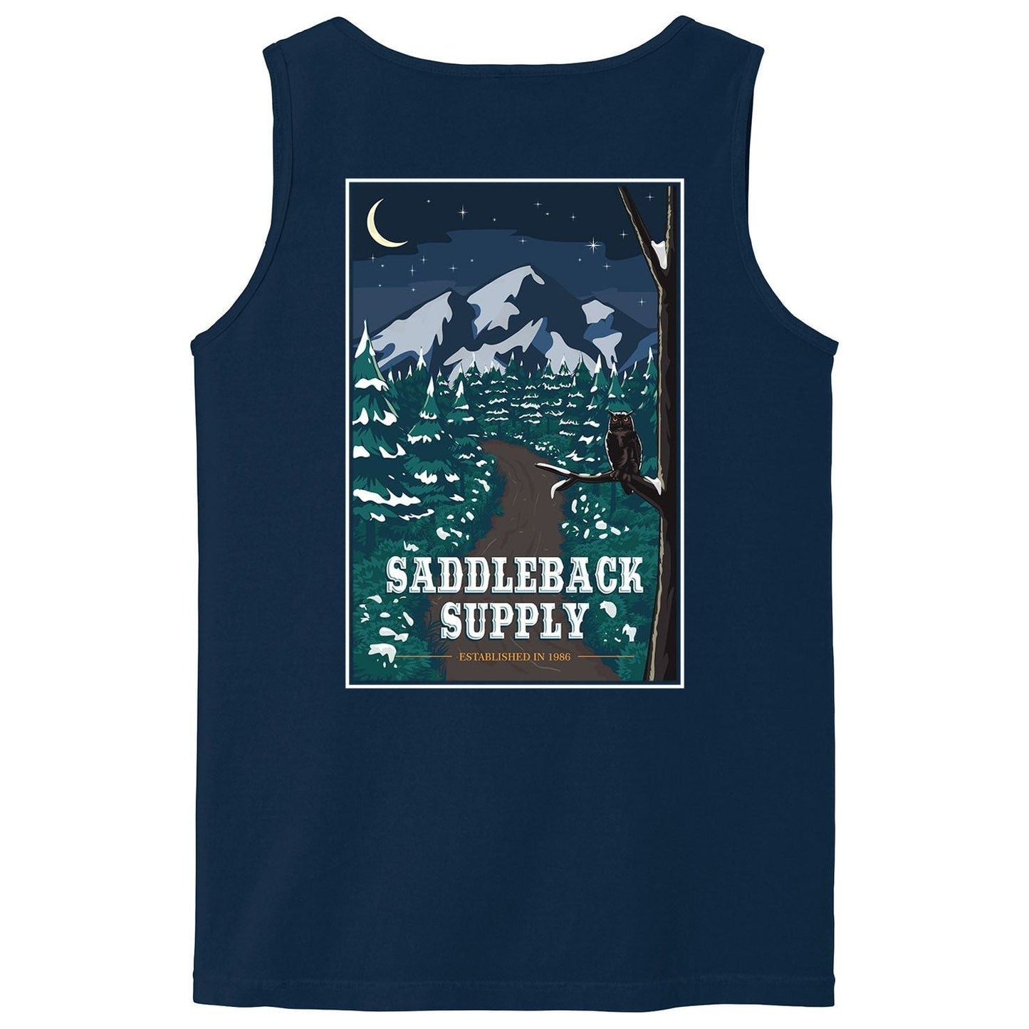 Saddleback Nighttime Pigment Tank Top - Angler's Pro Tackle & Outdoors