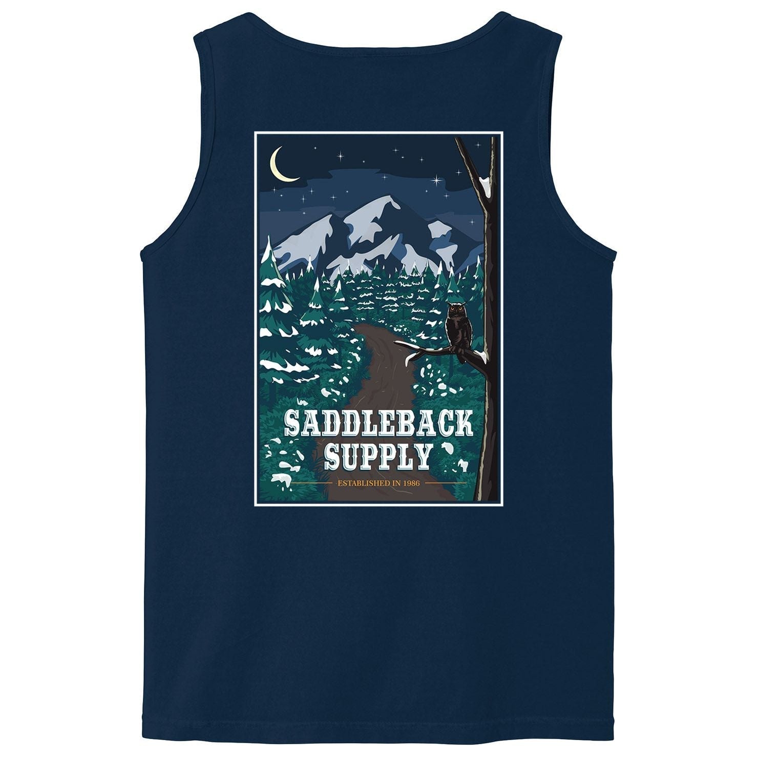 Saddleback Nighttime Pigment Tank Top - Angler's Pro Tackle & Outdoors