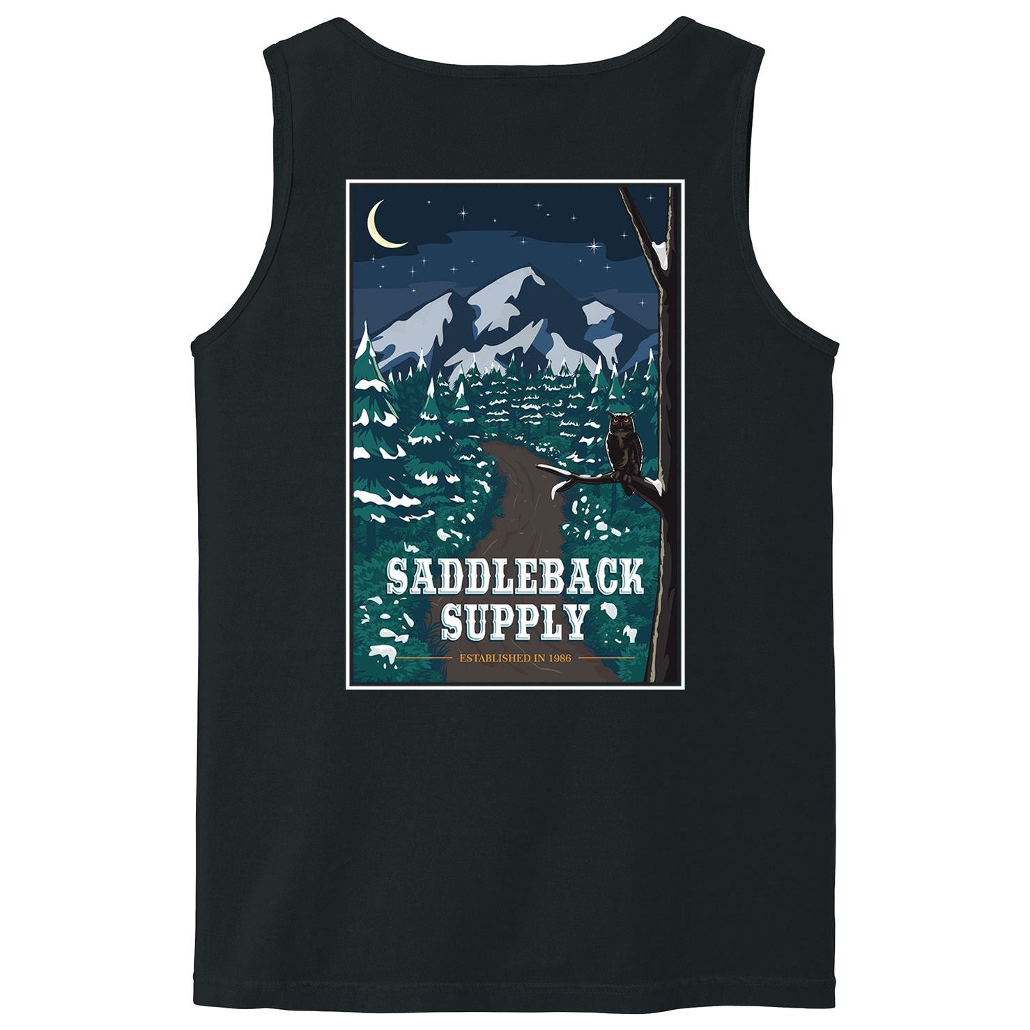 Saddleback Nighttime Pigment Tank Top - Angler's Pro Tackle & Outdoors