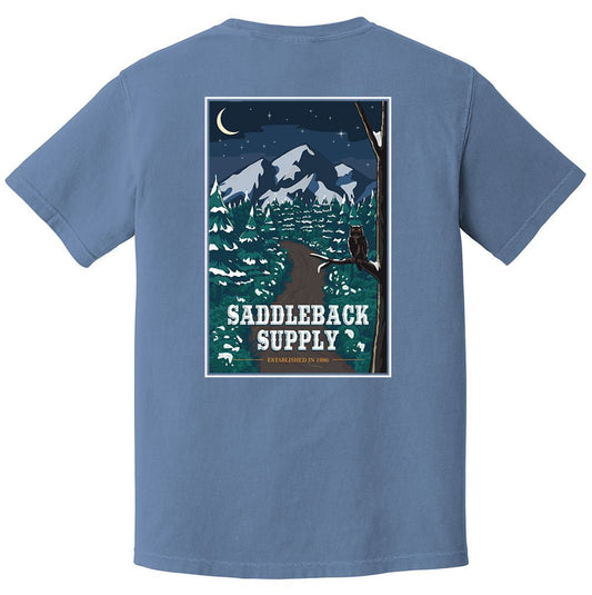 Saddleback Nighttime Pigment Tee - Angler's Pro Tackle & Outdoors