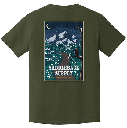 Saddleback Nighttime Pigment Tee - Angler's Pro Tackle & Outdoors