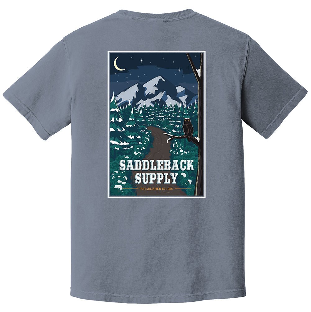 Saddleback Nighttime Pigment Tee - Angler's Pro Tackle & Outdoors