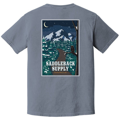 Saddleback Nighttime Pigment Tee - Angler's Pro Tackle & Outdoors