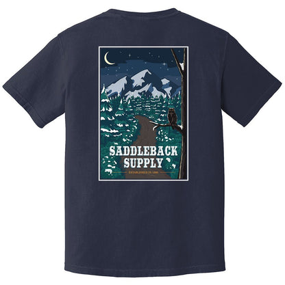 Saddleback Nighttime Pigment Tee - Angler's Pro Tackle & Outdoors