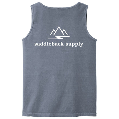Saddleback Original Logo Pigment Tank Top - Angler's Pro Tackle & Outdoors