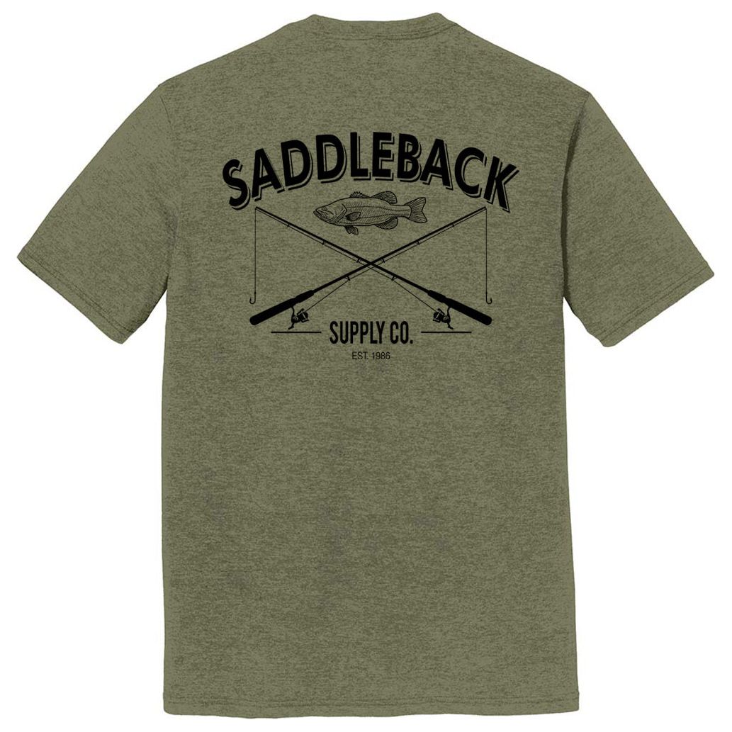 Saddleback Out Fishin' Lightweight Tee - Angler's Pro Tackle & Outdoors