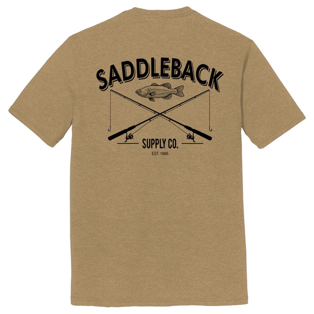 Saddleback Out Fishin' Lightweight Tee - Angler's Pro Tackle & Outdoors